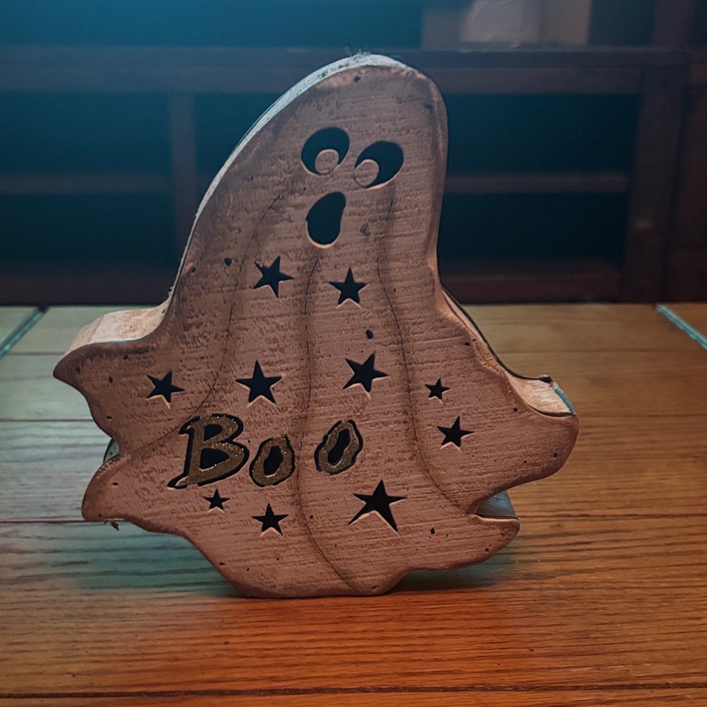 Ghost Shaped Halloween Decor